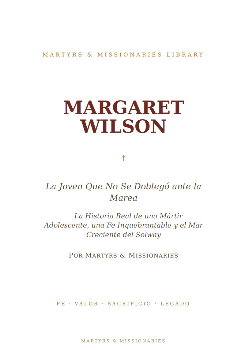 Portada del eBook Margaret Wilson