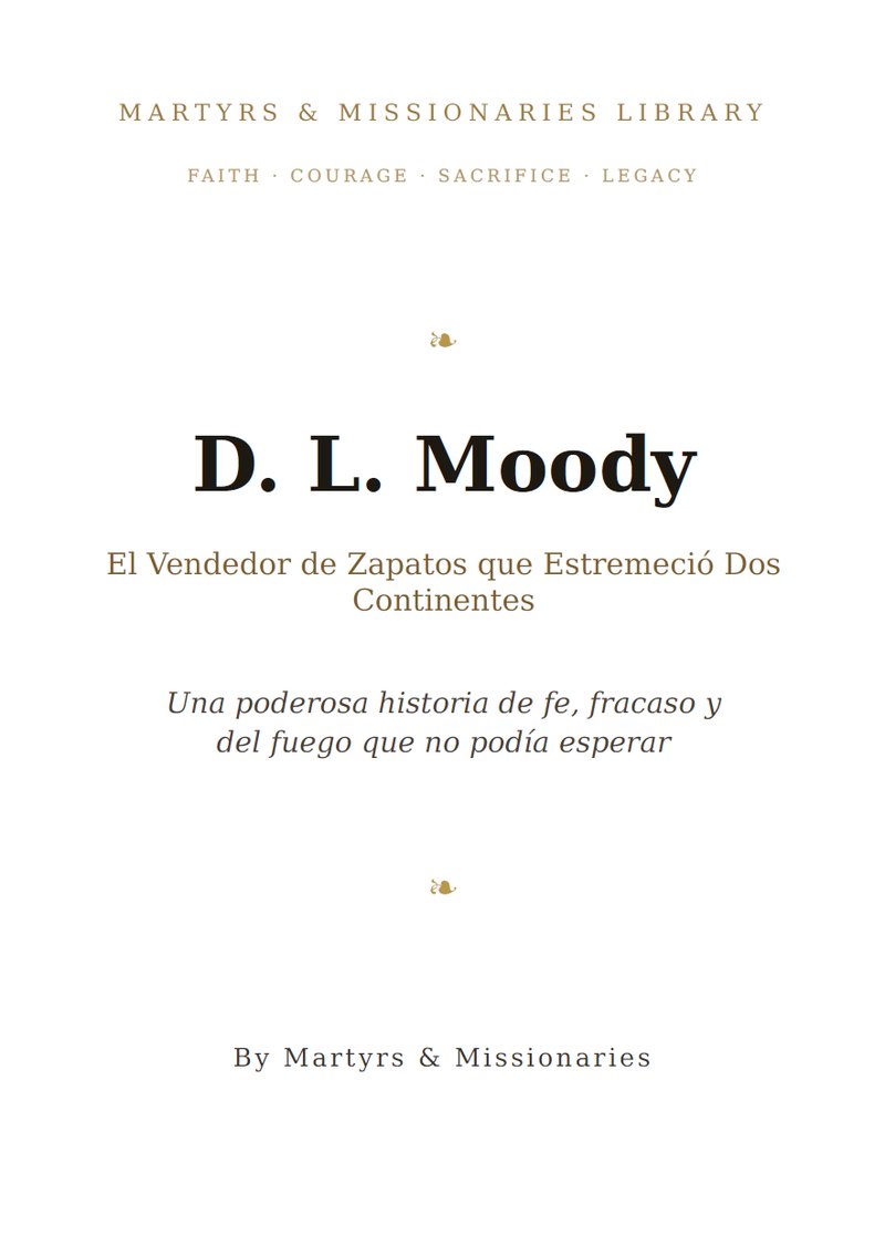 Portada del eBook D. L. Moody