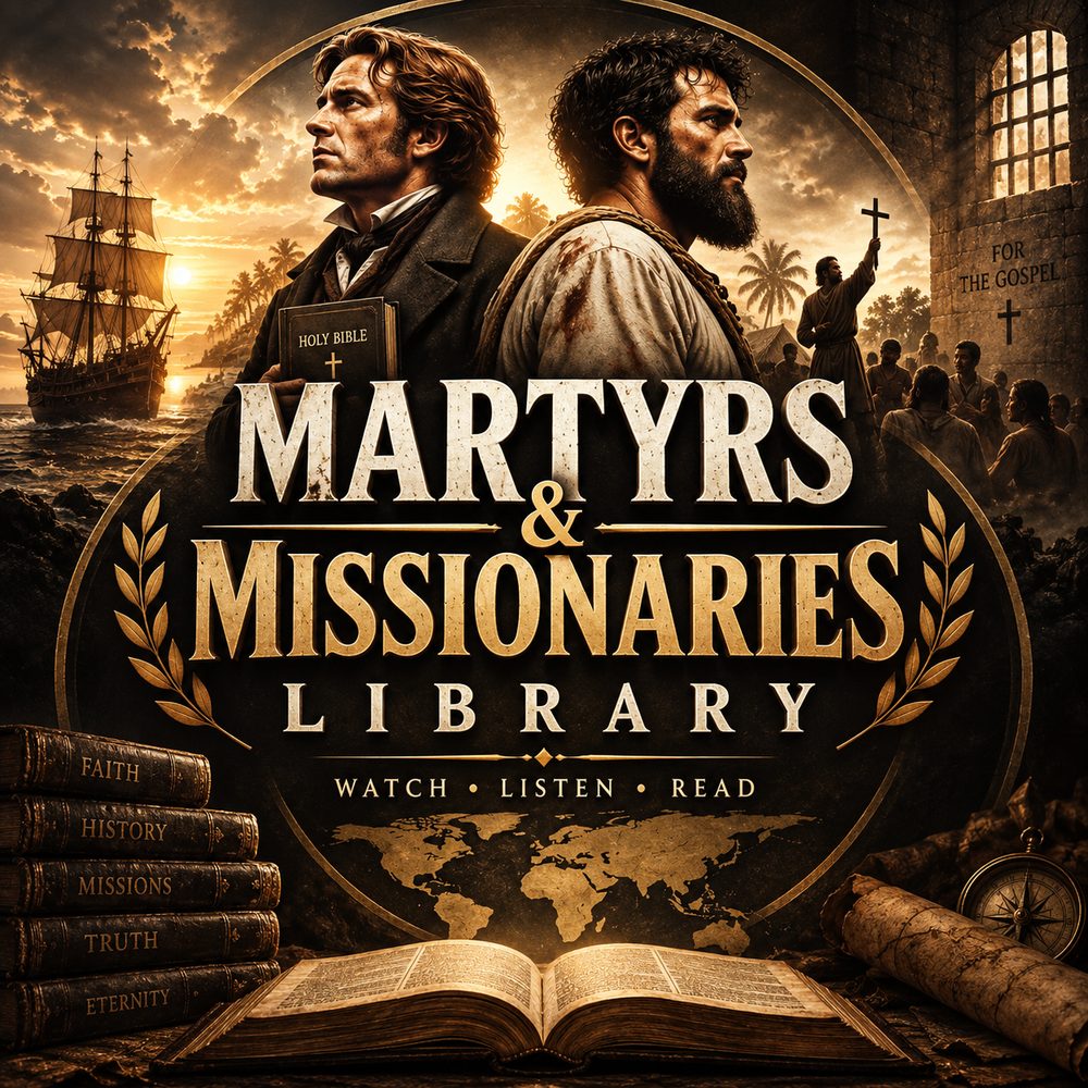 Martyrs & Missionaries Library mockup