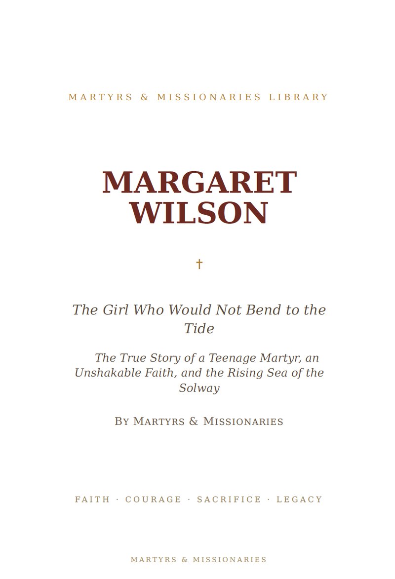 Margaret Wilson eBook cover